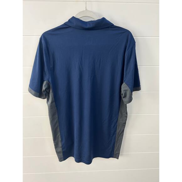 Men's Nike Dri-Fit Color block Performance Polo Size Medium EUC Sports Shirt - Picture 2 of 8